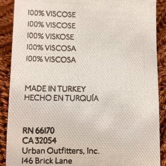 Free People Hannah Oversized Tunic Sweater Vest Knit Bronze V-Neck Size XS - Picture 8 of 9